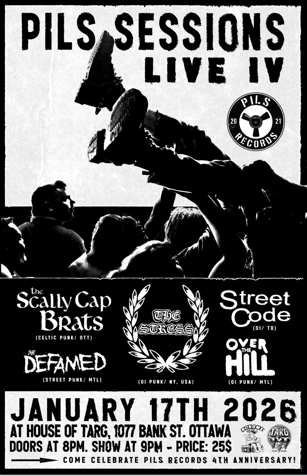 Affiche Pils Sessions IV