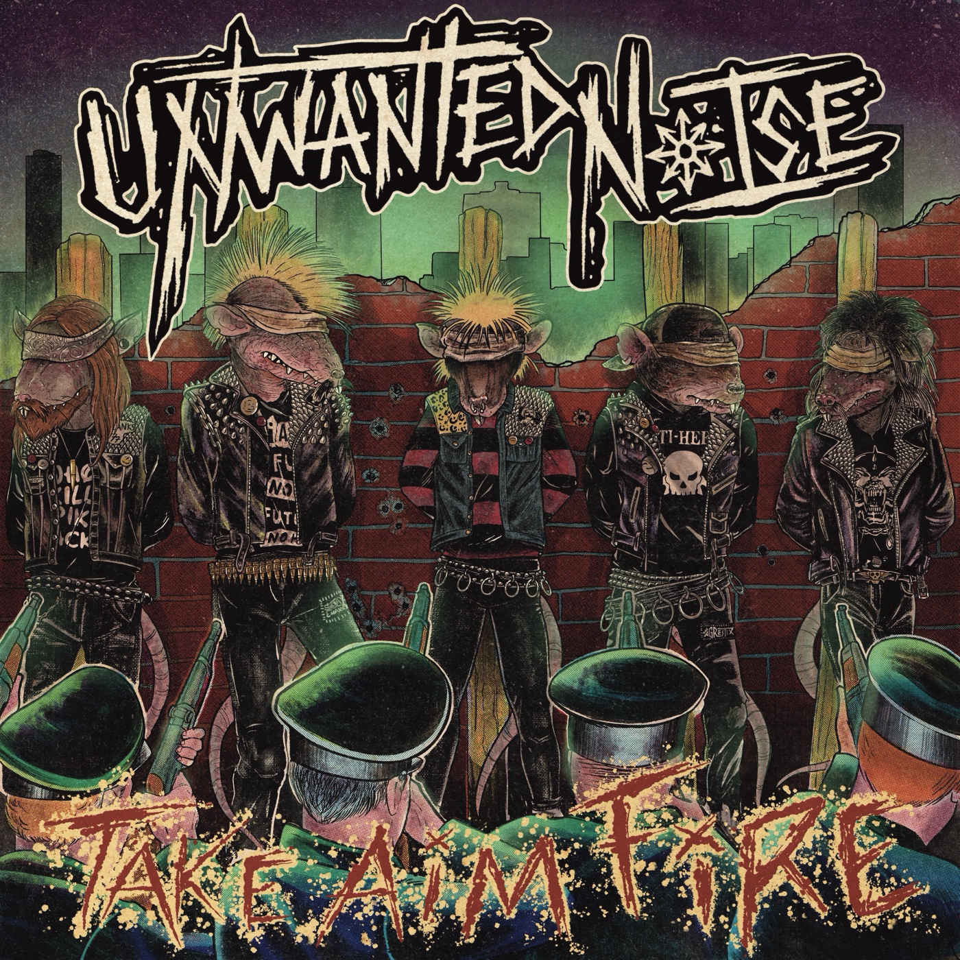 Couverture de l'album Take Aim, Fire! - Unwanted Noise 