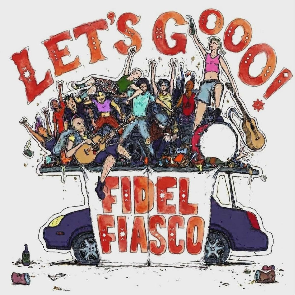 Couverture de l'album Let's Goooo ! - Fidel Fiasco